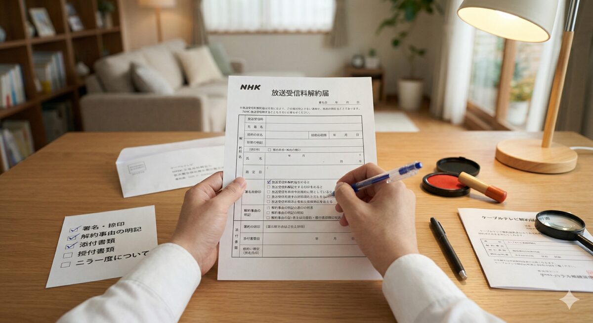 受理を確実にする記入法と添付書類