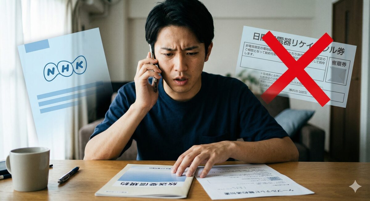 リサイクル券の提示を求めるNHK独自の社内ルールと放送法の乖離