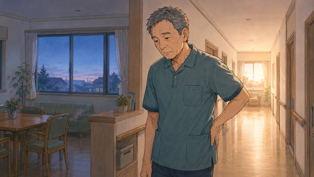介護職 夜勤 疲れ0