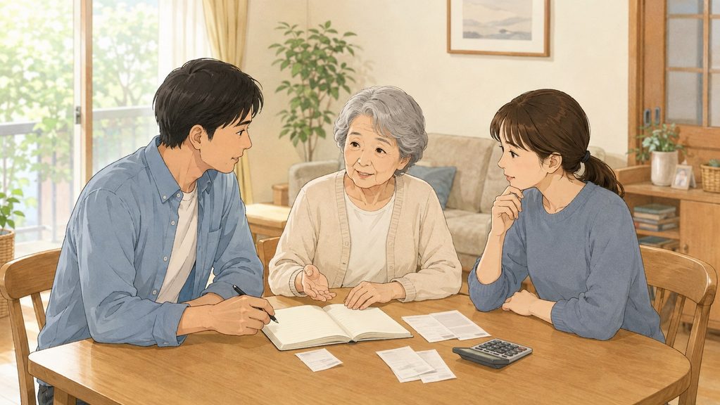 親の介護費用は誰が払う?家族で確認したいお金の話と整理手順