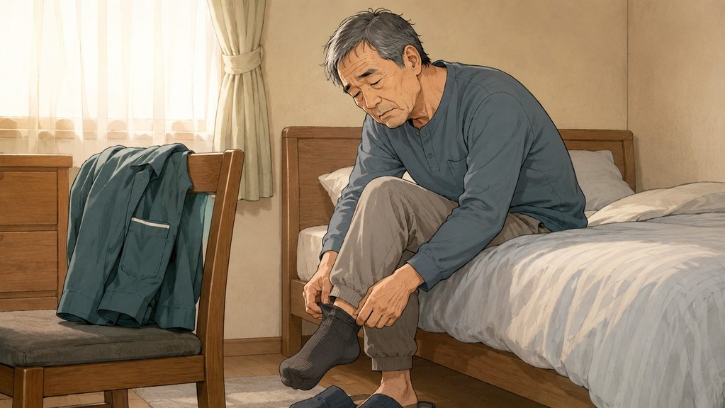 介護職 夜勤 疲れ1