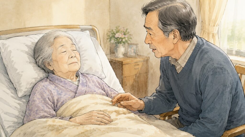 母 施設入所後 死亡 体験3