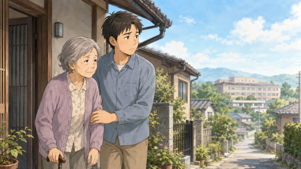母 老健 預ける 決断0