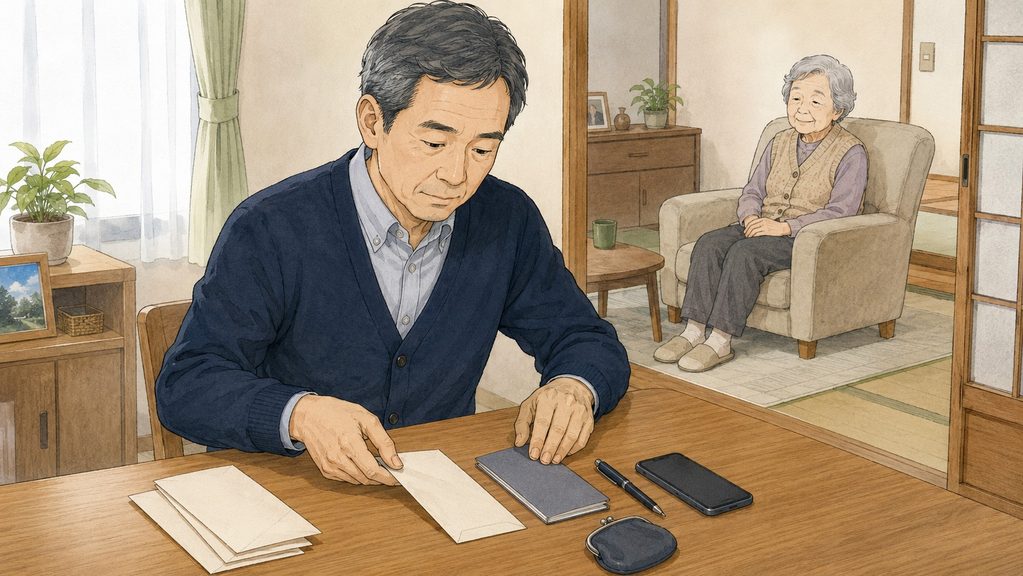 介護費用は母の年金から払い、私が手続きをした