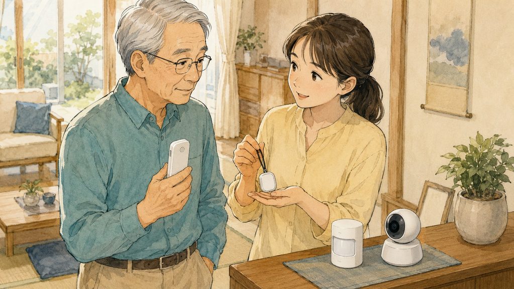 高齢の親を見守る7つの方法を比較する