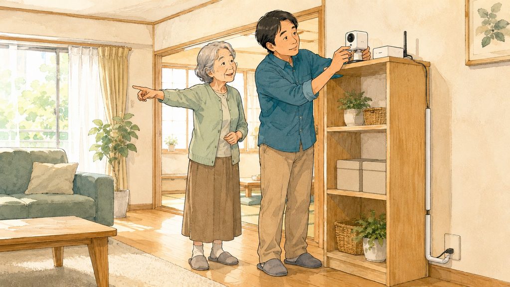 見守りカメラを設置する前に確認したいこと