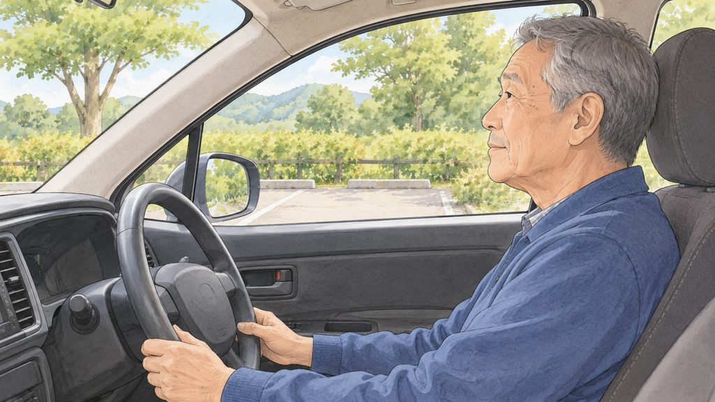 運転中に感じる、見え方と進路の変化